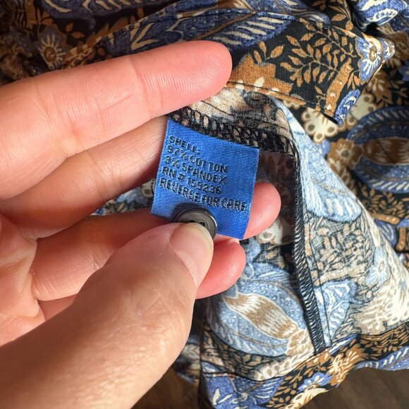 NWT J. McLaughlin Louisa dress in Camel Blue Pomegranate Cove - Picture 6 of 7